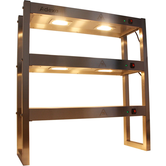 Commercial Quartz Lamp Heating Gantry 3 tier 900mm |  FWL093