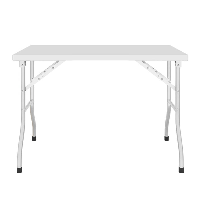 Commercial Folding Work Table Stainless Steel 1000x600x800mm |  FWT106D