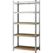 Garage Shelving Unit Medium duty 900x400x1800mm 5 shelves 175 kg/shelf Galvanized steel |  G9040 Makfry