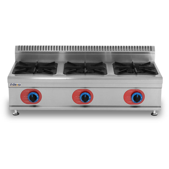 Commercial Countertop Gas Cooker 3 burners Natural Gas |  GB3T