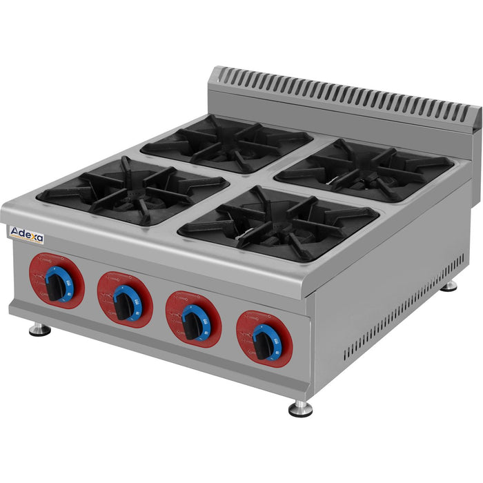 Commercial Countertop Gas Cooker 4 burners Natural Gas |  GB4T