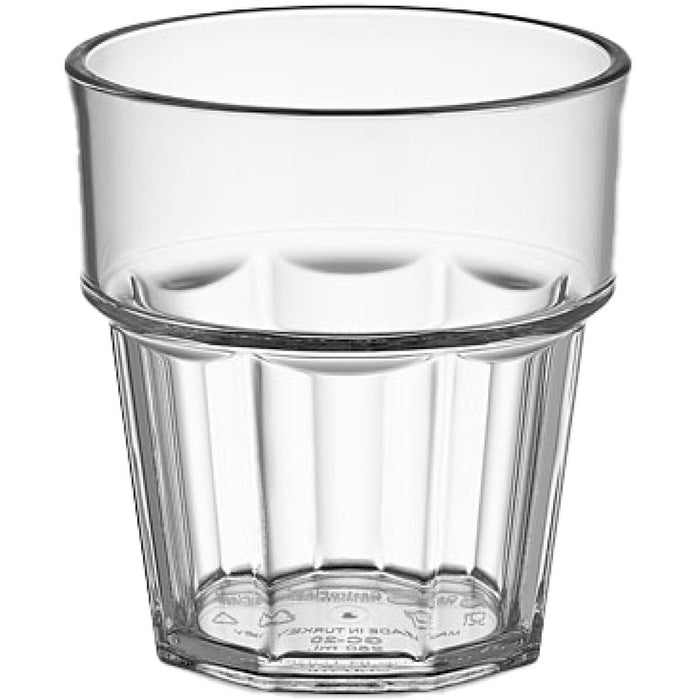 Casablanca Tumbler Clear PC 200ml Stackable |  GC19 Makfry
