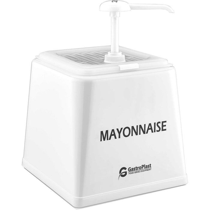 Mayonnaise Pump Dispenser 1x2.5 litre pump Plastic |  GDM01 Makfry