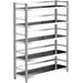 Commercial Shelving Unit 5 Shelves Stainless Steel 1500x500x1810mm |  GEW24 Makfry