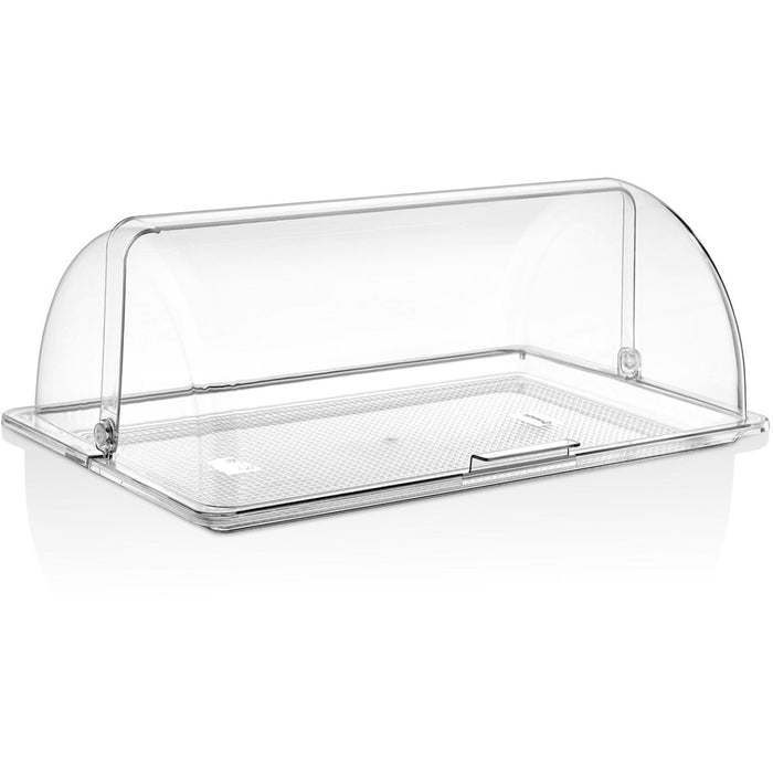 Polycarbonate Roll-up Dome Cover for GN1/1 Tray Clear |  GFM11 Makfry