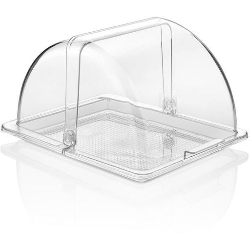 Polycarbonate Roll-up Dome Cover for GN1/2 Tray Clear |  GFM12 Makfry
