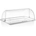 Polycarbonate Gastronorm Tray with Roll-up Dome Cover GN1/1 Depth 20mm  |  GFT11-GFM11 Makfry