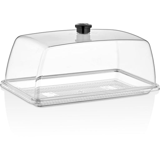 Polycarbonate Gastronorm Tray with Dome cover GN1/3 |  GFT13-GF13 Makfry