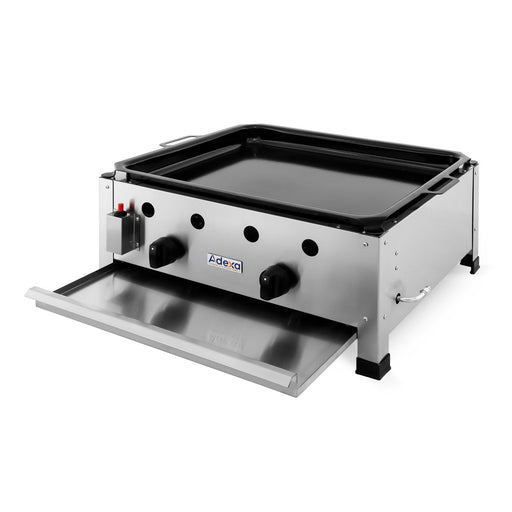 Commercial Gas Bbq Grill 2 Burners Table Top | Gg1102 A Makfry