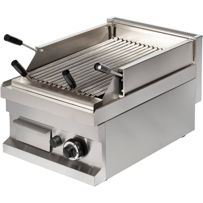 Commercial Gas chargrill 1 zone 4.8kW Table top |  Hotmax 600 GGL604