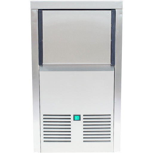 B Grade Commercial Ice Cube Machine Clear Ice Individual Cubes 30kg/24h |  Gi30 B Grade Makfry
