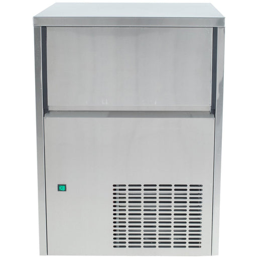 Commercial Ice Cube Machine Clear Ice Individual Cubes 80kg/24h | Gi80 Makfry