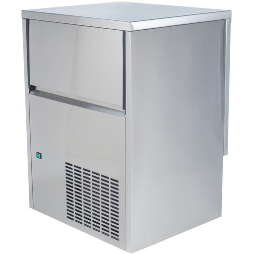 Commercial Ice Cube Machine Clear Ice Individual Cubes 80kg/24h | Gi80 Makfry