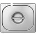 Stainless steel Gastronorm Container Lid with Ladle Recess GN1/2 |  812LN Makfry