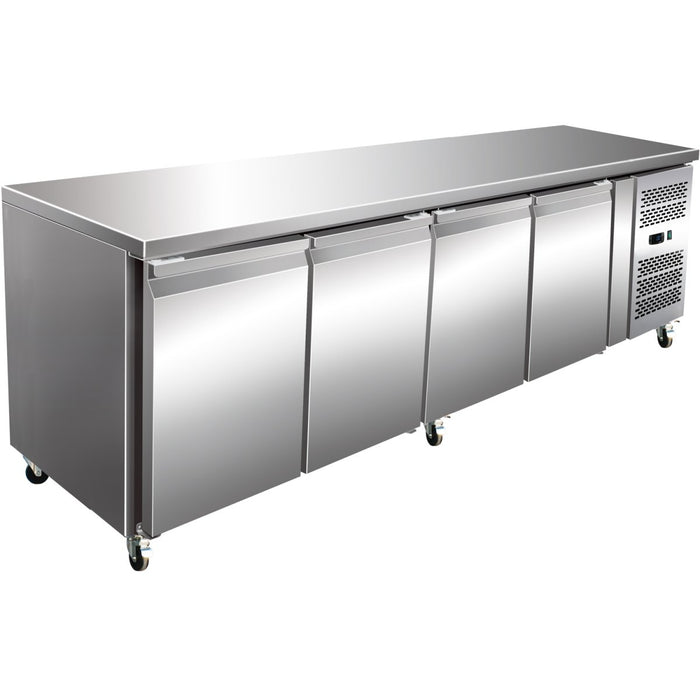 Commercial Freezer counter Ventilated 4 doors Depth 600mm |  FS41V