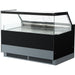 B Grade Serve Over Deli Counter Black Front Straight Glass Front Width 1800mm | Gn1800 Ck2 Black B Grade Makfry