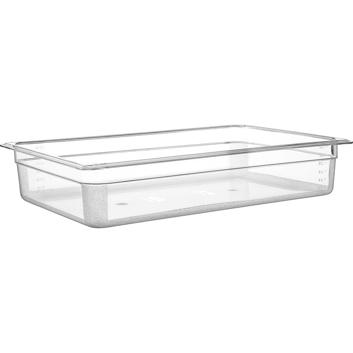 Polycarbonate Gastronorm Pan GN1/1 Depth 100mm 12 litres |  GNP11100 Makfry