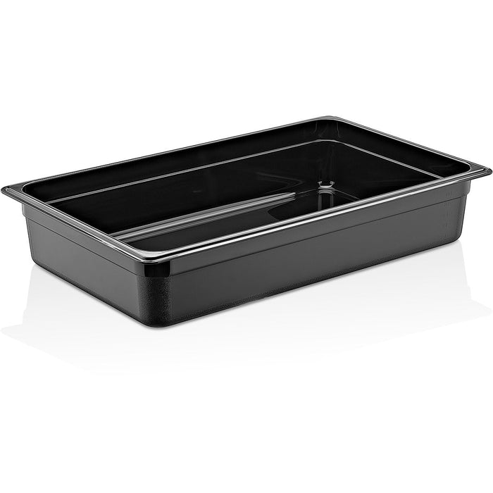 Polycarbonate Gastronorm Pan GN1/1 Depth 150mm Black |  GNP11150B Makfry