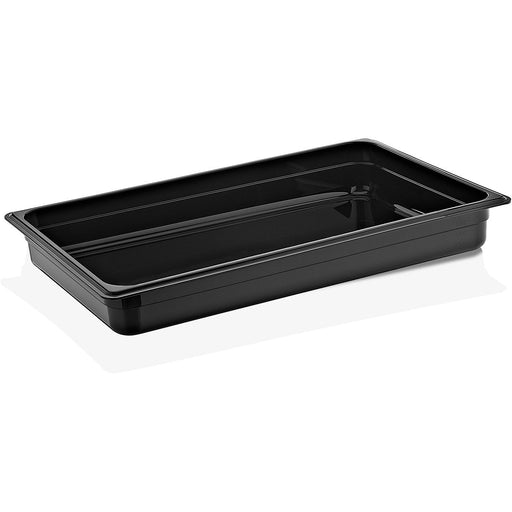 Polypropylene Gastronorm Pan GN1/1 Depth 65mm Black |  GNPP1165B Makfry