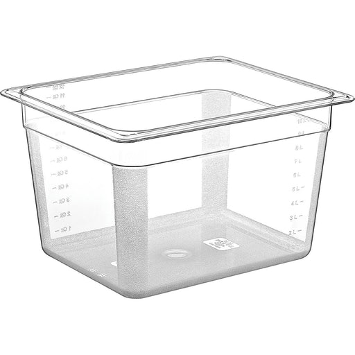 Polycarbonate Gastronorm Pan GN1/2 Depth 200mm |  GNP12200 Makfry