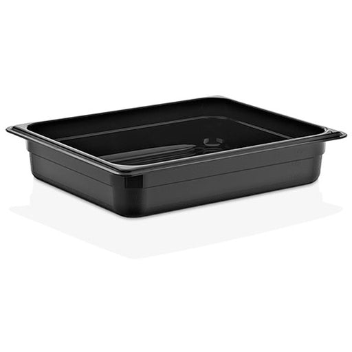 Polypropylene Gastronorm Pan GN1/2 Depth 150mm Black |  GNPP12150B Makfry