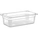 Polycarbonate Gastronorm Pan GN1/3 Depth 100mm 3 litres |  GNP13100 Makfry