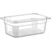 Polycarbonate Gastronorm Pan GN1/4 Depth 100mm 2 litres |  GNP14100 Makfry