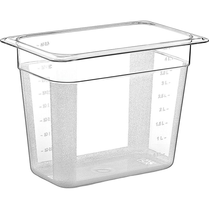 Polycarbonate Gastronorm Pan GN1/4 Depth 200mm |  GNP14200 Makfry