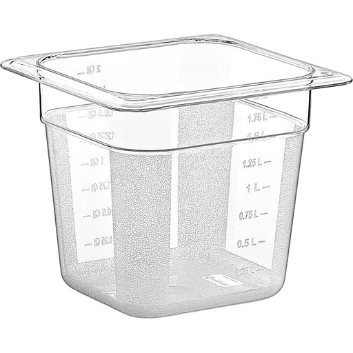 Polycarbonate Gastronorm Pan GN1/6 Depth 150mm |  GNP16150 Makfry