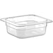 Polycarbonate Gastronorm Pan GN1/6 Depth 65mm 0.75 litres |  GNP1665 Makfry