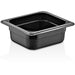 Polypropylene Gastronorm Pan GN1/6 Depth 100mm Black |  GNPP16100B Makfry