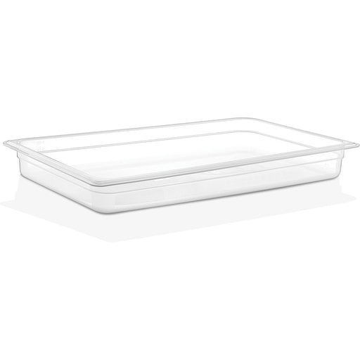 Polypropylene Gastronorm Pan GN1/1 Depth 65mm Clear 6 litres |  GNPP1165 Makfry