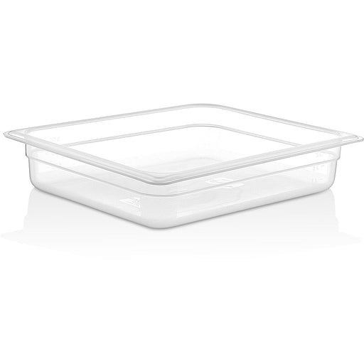 Polypropylene Gastronorm Pan GN1/2 Depth 65mm Clear 3 litres |  GNPP1265 Makfry
