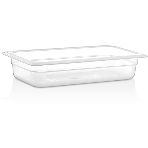 Polypropylene Gastronorm Pan GN1/3 Depth 65mm Clear 2 litres |  GNPP1365 Makfry