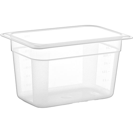 Polypropylene Gastronorm Pan GN1/4 Depth 150mm |  GNPP14150 Makfry