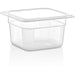 Polypropylene Gastronorm Pan GN1/6 Depth 100mm Clear 1.25 litres |  GNPP16100 Makfry