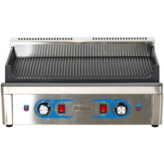 Professional Grill Electric 1 zone 2.3kW Ribbed Cast iron top GP5530EW