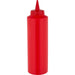 Squeeze Sauce Bottle 500ml/18oz Red |  GPS500R Makfry