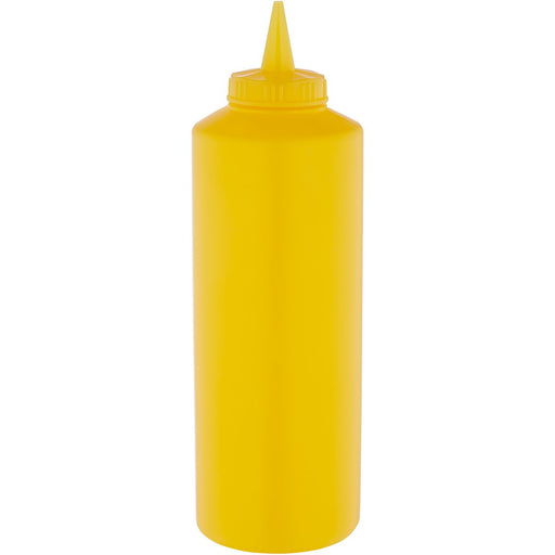 Squeeze Sauce Bottle 750ml/27oz Yellow |  GPS750Y Makfry