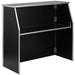 B Grade Portable Bar Black Laminate | Gs30198 Black B Grade Makfry