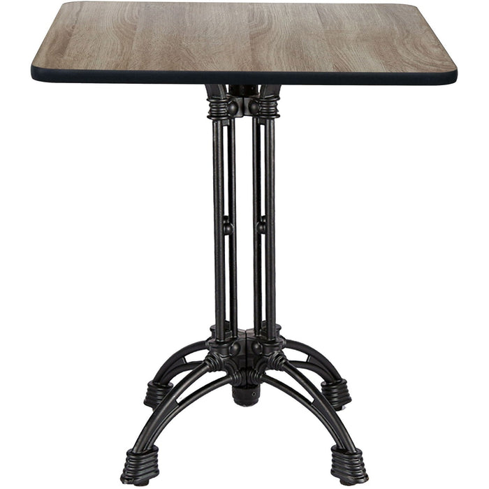 Black Decorative Table base Standard height Powder Coated Black |  GS60230 Makfry
