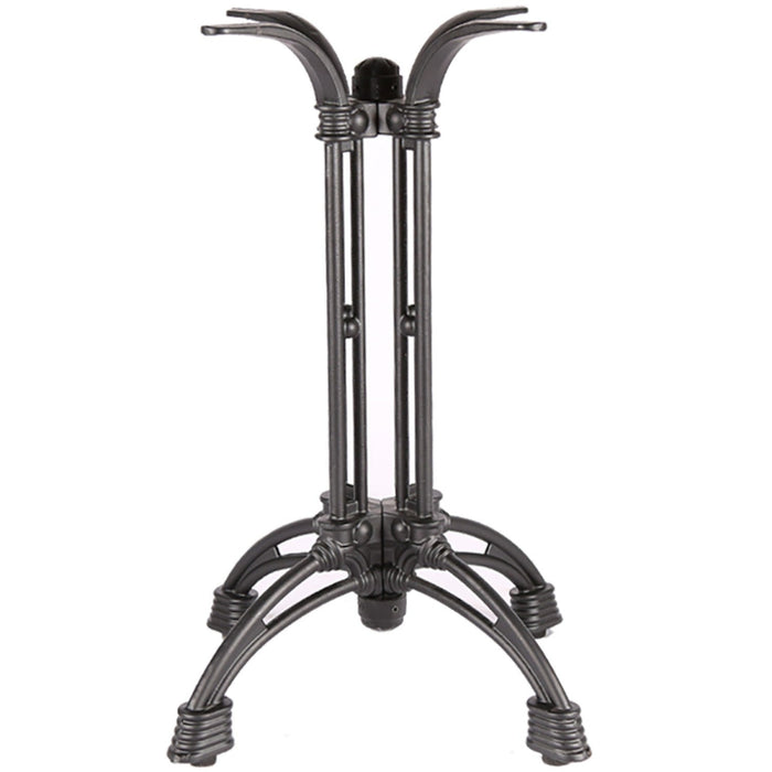 Black Decorative Table base Standard height Powder Coated Black |  GS60230 Makfry