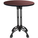 Black Decorative Table base Standard height Powder Coated Black |  GS60230 Makfry