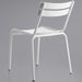 Bistro Side Chair Aluminium Indoors & Outdoors White |  GS60859W Makfry