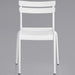 Bistro Side Chair Aluminium Indoors & Outdoors White |  GS60859W Makfry