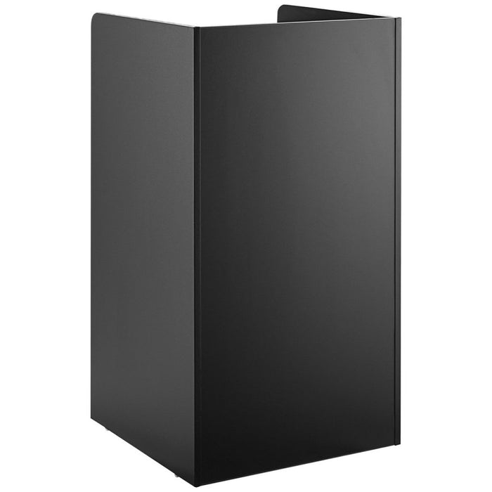 B GRADE Commercial Rubbish Bin Cabinet & Tray Shelf 'Thank You' Black |  GSLJ006B B GRADE Makfry