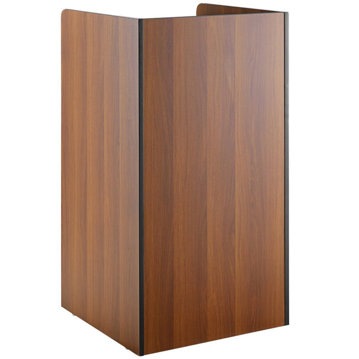 Commercial Rubbish Bin Cabinet &Amp; Tray Shelf 'Thank You' Walnut | Gslj006 W Makfry