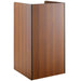 Commercial Rubbish Bin Cabinet &Amp; Tray Shelf 'Thank You' Walnut | Gslj006 W Makfry