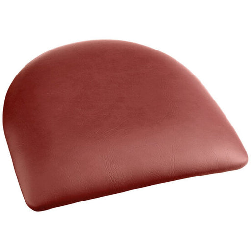 Burgundy Vinyl Cushion Seat for Steel Frame Chair |  GSM001BURGUNDYVINYLSEAT Makfry