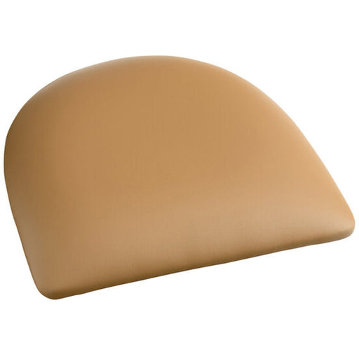 Light Brown Vinyl Cushion Seat for Steel Frame Chair |  GSM001LIGHTBROWNVINYLSEAT Makfry